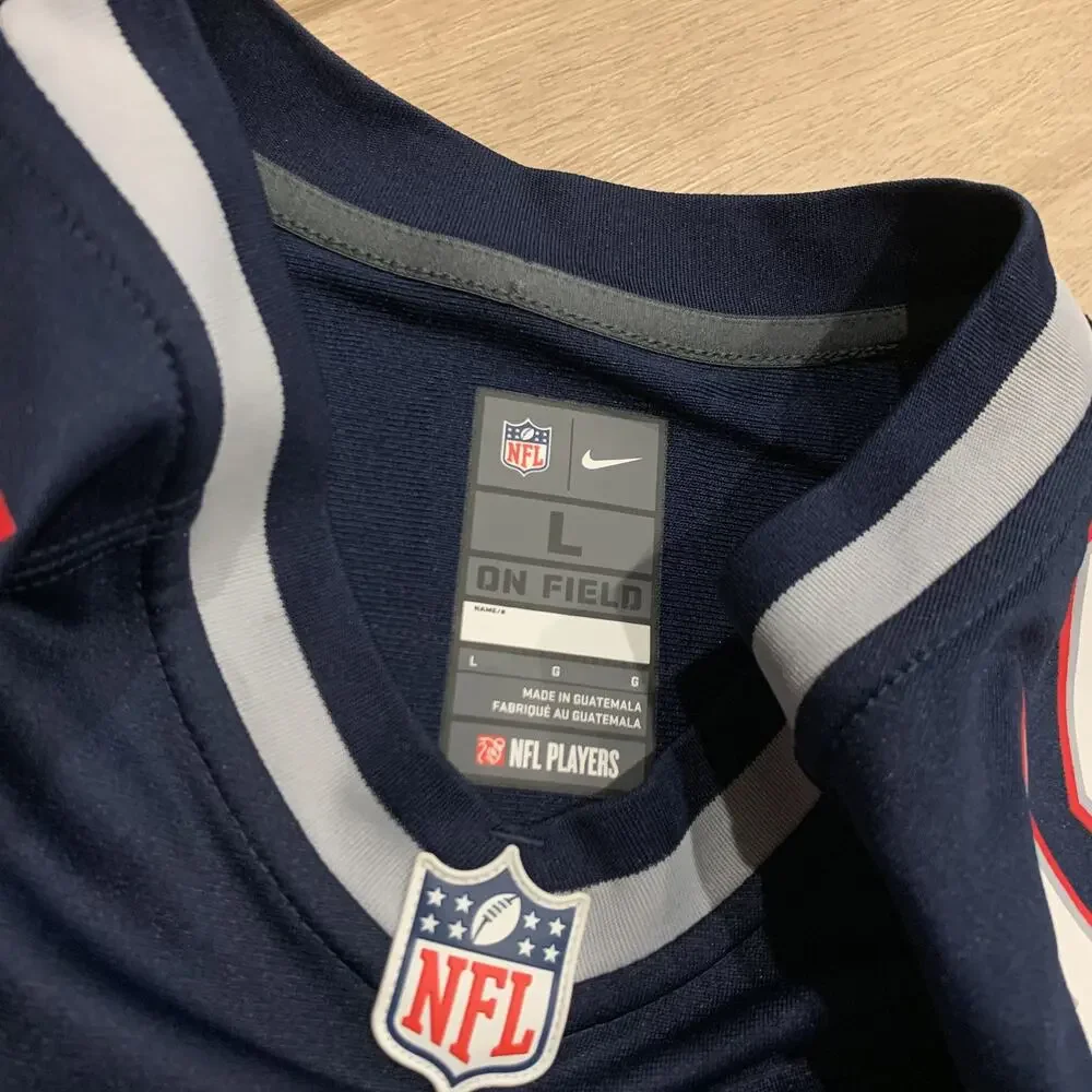 Nike NFL New England Patriots Brandin Cooks #14 Jersey Men's Large L Navy Blue
